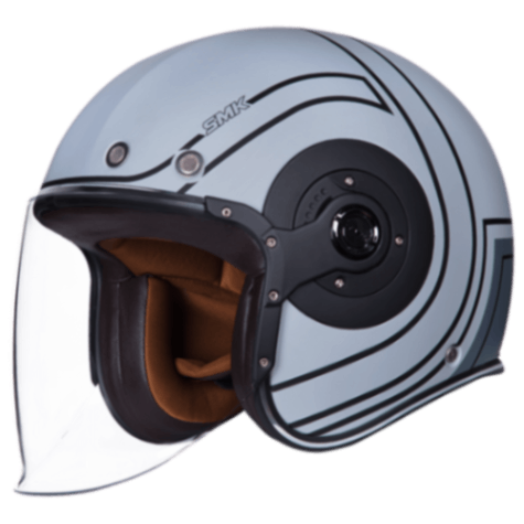 SMK Retro Jet Carretera - Open Face Helmet - MA 662