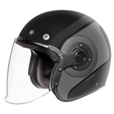 SMK Retro Jet Rebel - Open Face Helmet - MA 266