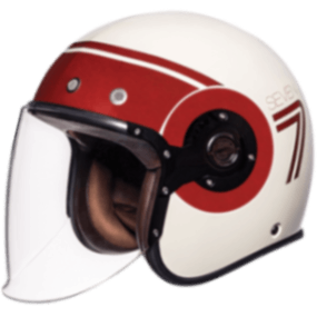 SMK Retro Jet Seven - Open Face Helmet - GL 130