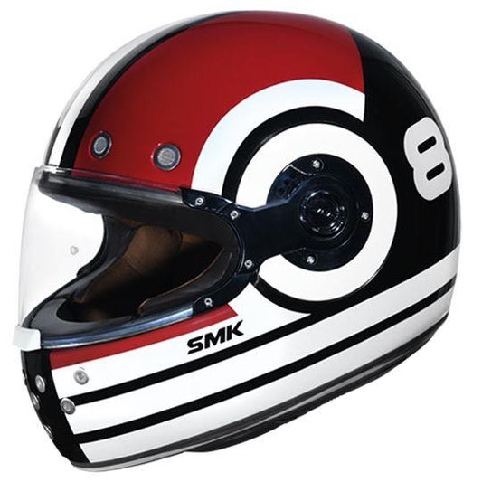 SMK Retro Ranko Glossy Helmet - GL213- Riders Junction