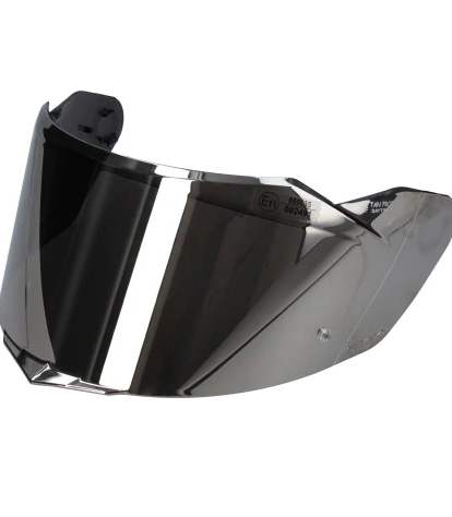 SMK Spare Visor for Titan Helmets (Pinlock 70 Ready) - Mirror/Chrome - Riders Junction