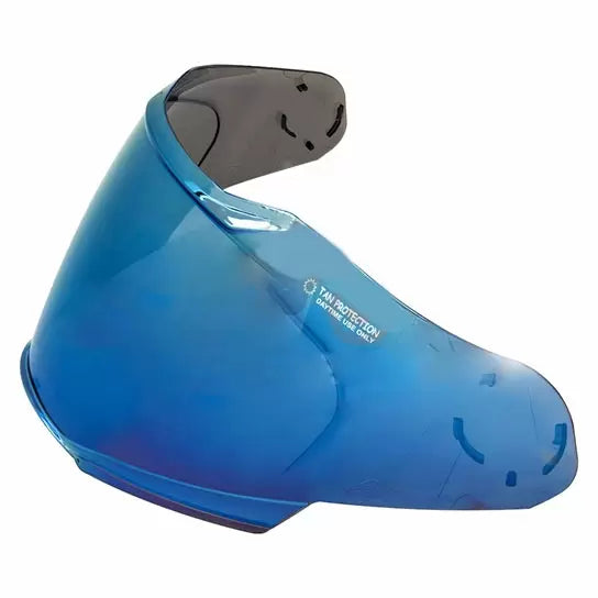 SMK Spare Visor for Titan Helmets (Pinlock 70 Ready) - Rainbow/Iridium