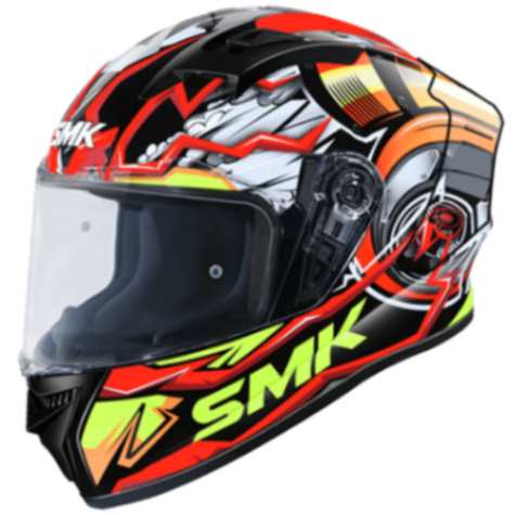 SMK Stellar Turbo Full-Face Helmet - GL234
