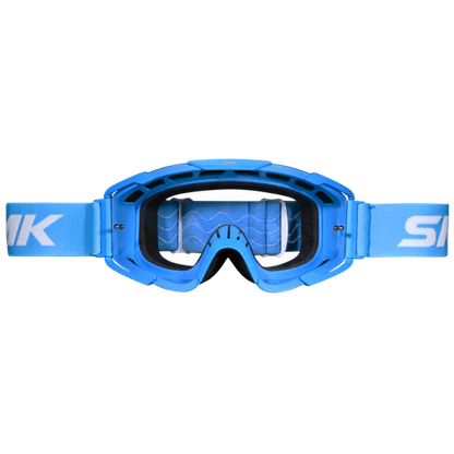 SMK Terrain Off-Road Motorcycle Goggles - Blue