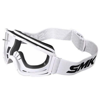 SMK Terrain Goggles - White