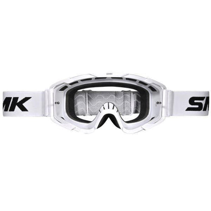 SMK Terrain Off-Road Motorcycle Goggles  - White