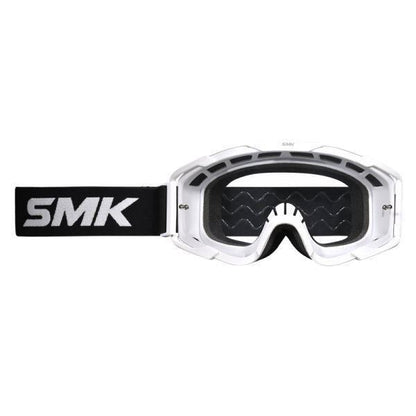 SMK Terrain Goggles - White & Black