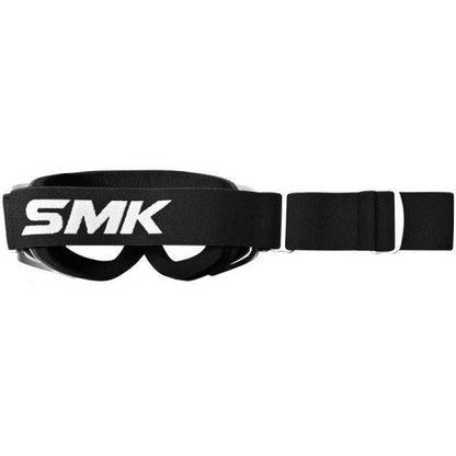 SMK Terrain Off-Road Motorcycle Goggles - White & Black