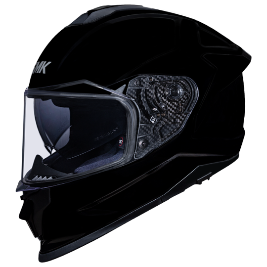 SMK Titan Unicolour Matt Black Helmet- MA200 - Riders Junction