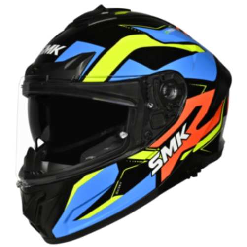 SMK Typhoon Azonix Gloss Full-Face Helmet - GL257