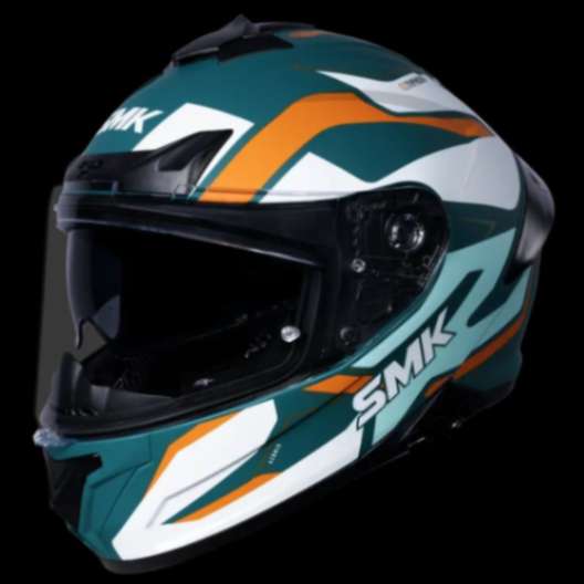 SMK Typhoon Azonix Gloss Full-Face Helmet - MA817