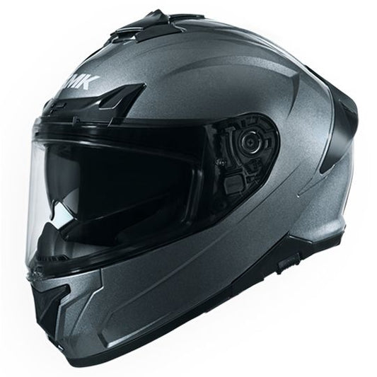 SMK Typhoon Unicolour Anthracite Matt Grey Helmet - MTDA600