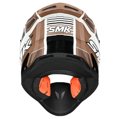SMK Allterra Helmet X-Sprint Matt White / Bronze / Black - MA172