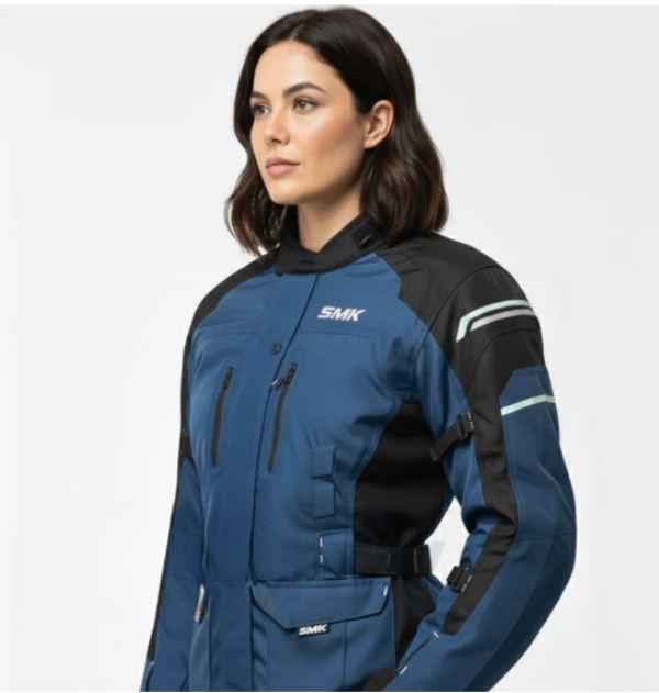 SMK Athenova Riding Jacket Black/Navy Blue