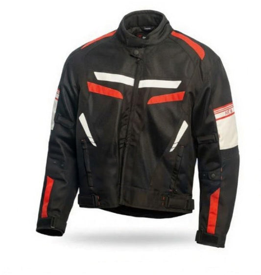 SMK Infinity Rush Riding Jacket Black/Red