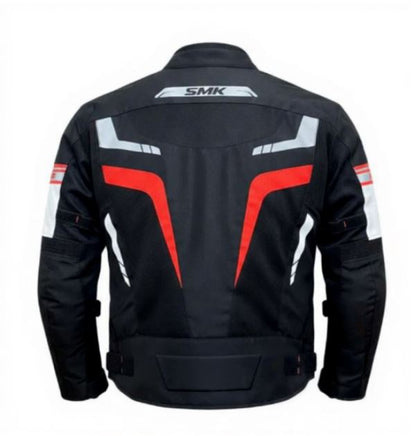 SMK Infinity Rush Riding Jacket Black/Red