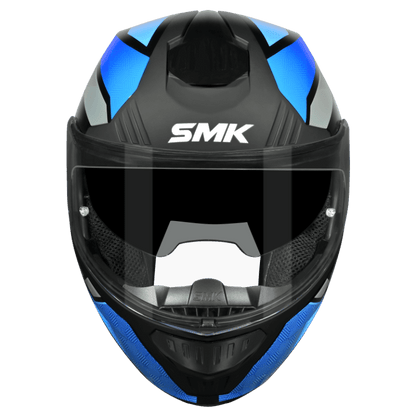 SMK N1 ISI Flip-Up Helmet Gullwing S01 V2 with Clear Visor Sonic Graphic - GL256