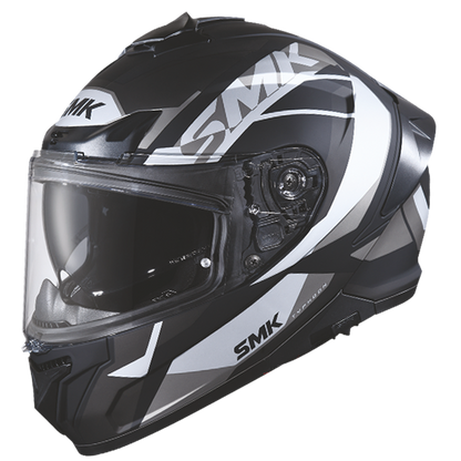 SMK N1 ISI Full-Face Helmet Typhoon D-ring S01 with Clear Visor with Style Graphics - GL266