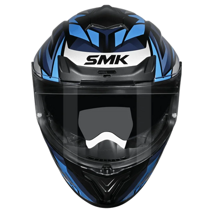 SMK N1 ISI Full-Face Helmet Typhoon D-ring S01 with Rival Graphic with Dual Spoiler - MA256