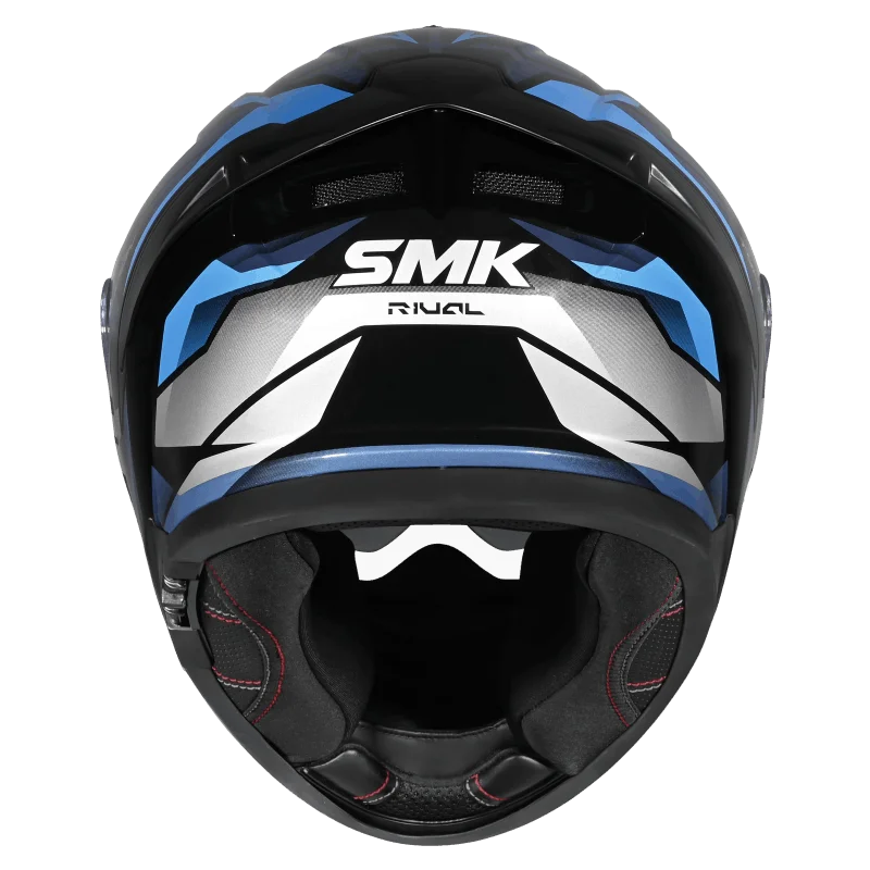 SMK N1 ISI Full-Face Helmet Typhoon D-ring S01 with Rival Graphic with Dual Spoiler - MA256