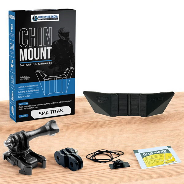 SMK Titan  Helmet Chin Mount by Motovibe