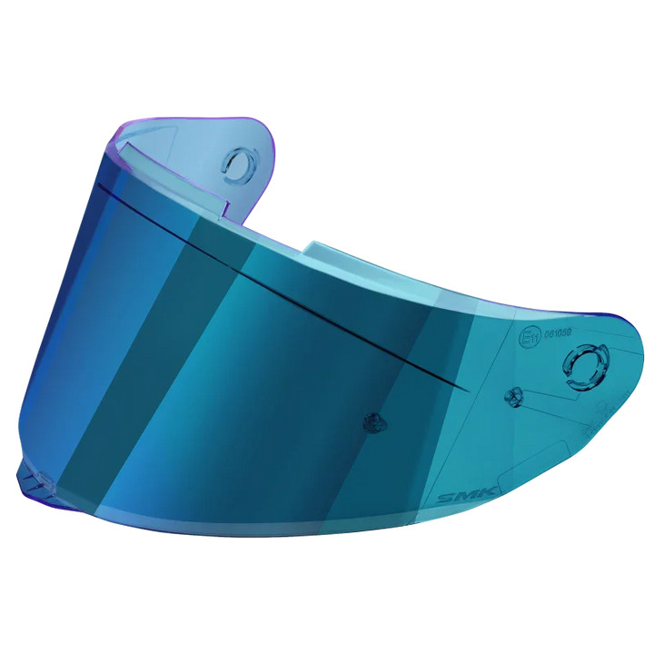 SMK Typhoon Revo Ice Blue Day & Night Visor - Pinlock 30 Ready