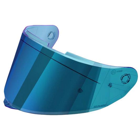 SMK Typhoon Revo Ice Blue Day & Night Visor - Pinlock 30 Ready