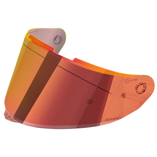 SMK Typhoon Revo Red Day & Night Visor - Pinlock 30 Ready