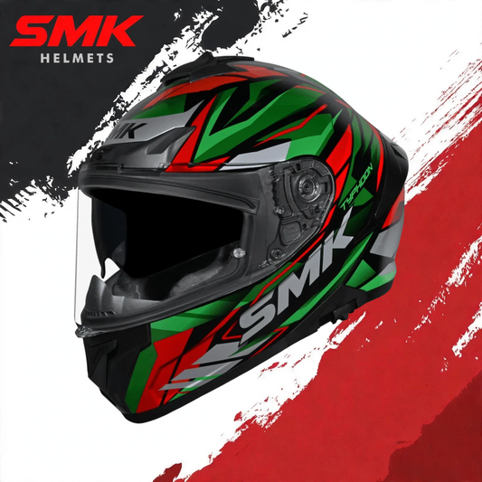 SMK Typhoon Rival Full Face Helmet - GL283