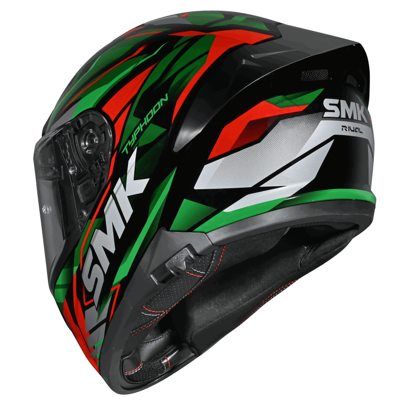 SMK Typhoon Rival Full Face Helmet - GL283