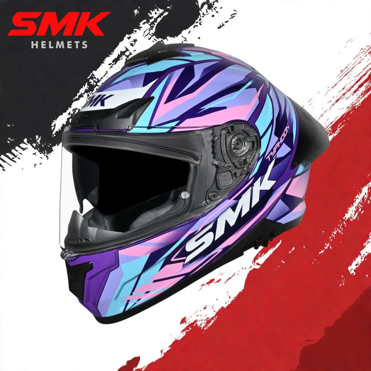 SMK Typhoon Rival Full Face Helmet - GL995