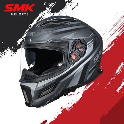 SMK Agnar Revv Full-Face Helmet (MA662)
