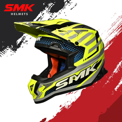 SMK Allterra Bulldozer – Off Road Helmet  – GL 462