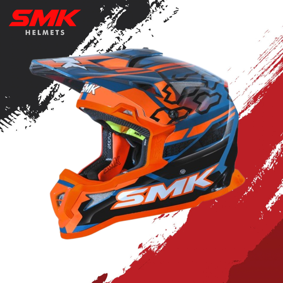 SMK Allterra Tribou – Off Road Helmet  – GL 527