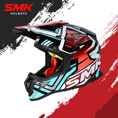 SMK Allterra X-Aces – Off Road Helmet  – GL 253