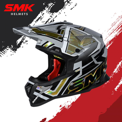 SMK Allterra X-Aces – Off Road Helmet  – GL 627