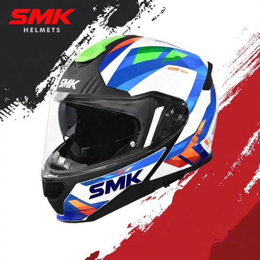 SMK Gullwing Charger  – Flip-up Helmet  –  GL 158