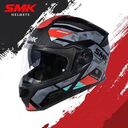 SMK Gullwing Navigator  – Flip-up Helmet  –  GL 263