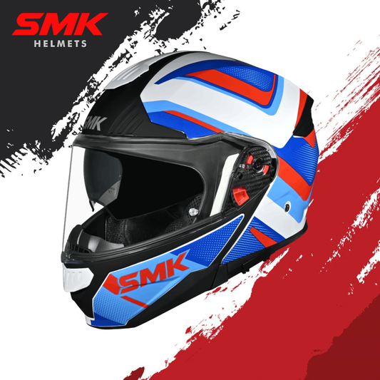 SMK Gullwing Omega Flip-up Helmet (GL153)