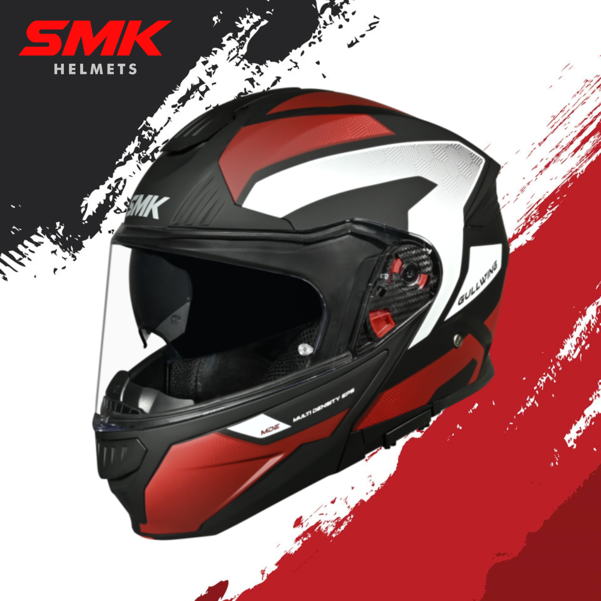 SMK Gullwing Sonic Flip-Up Helmet - MA231