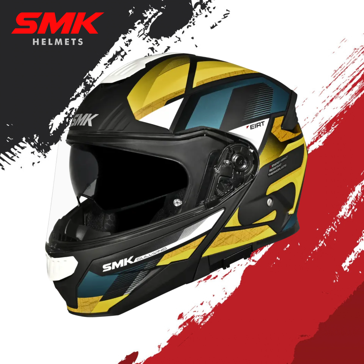 SMK Gullwing Venture Flip-Up Helmet - GL248