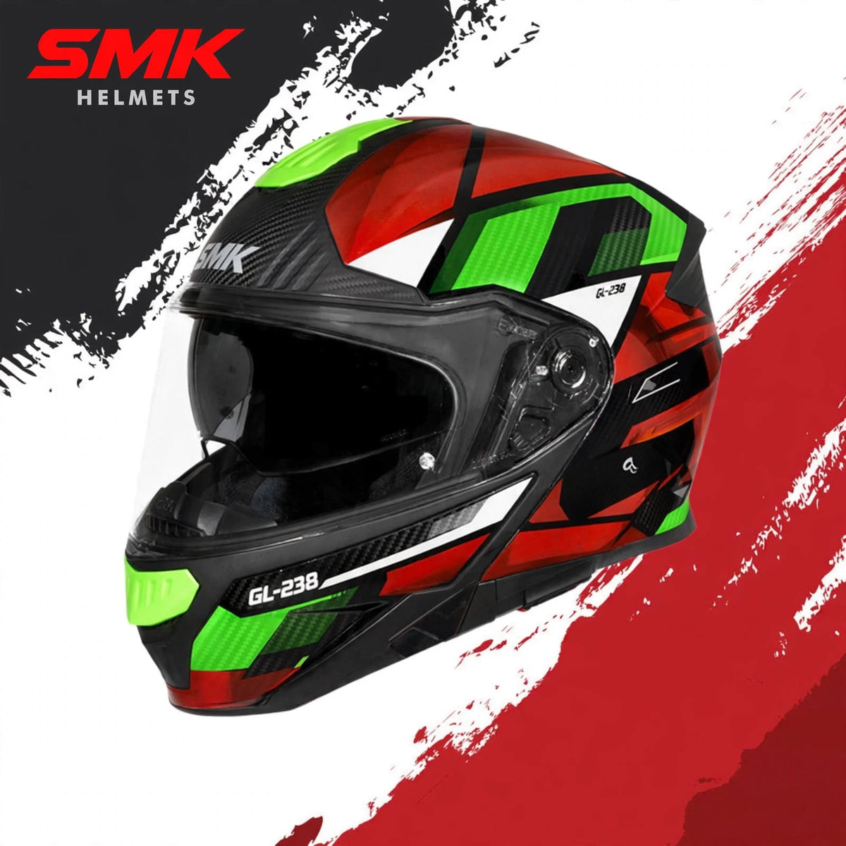 SMK Gullwing Venture  – Flip-up Helmet  – GL 238