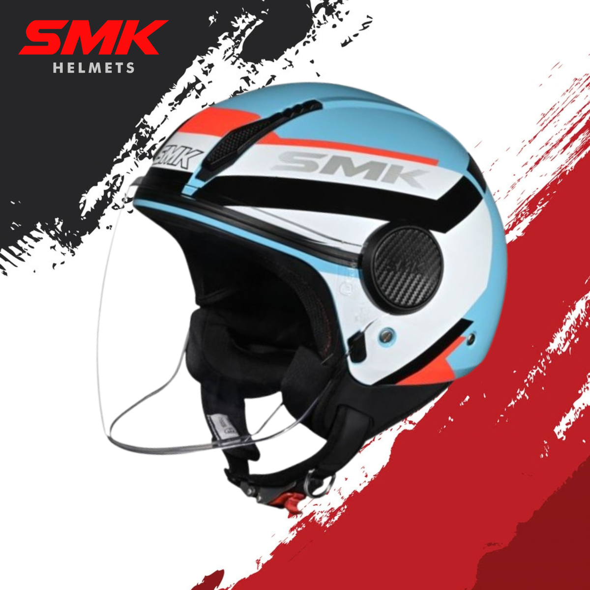 SMK Laminar Kentro - Open Face Helmet - GL 517