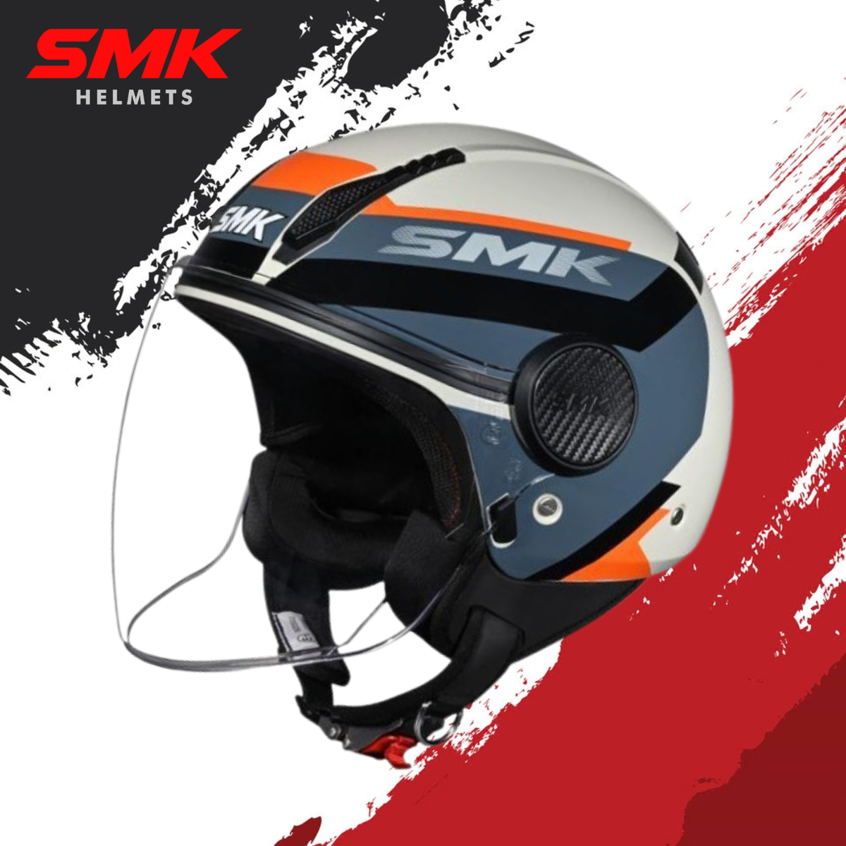 SMK Laminar Kentro - Open Face Helmet - GL 667