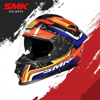 SMK Titan Carbon Razor – Full Face Helmets – GL 235