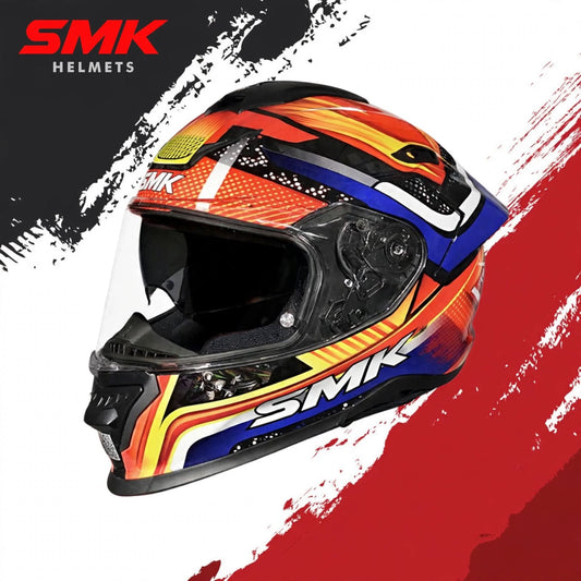 SMK Titan Carbon Razor – Full Face Helmets – GL 235