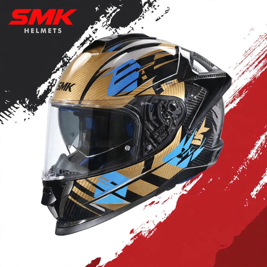 SMK Titan Carbon T-race – Full Face Helmets – GL 275