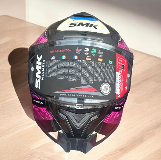 SMK Typhoon  Helmet Chin Mount by Motovibe