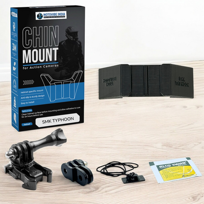 SMK Typhoon  Helmet Chin Mount by Motovibe