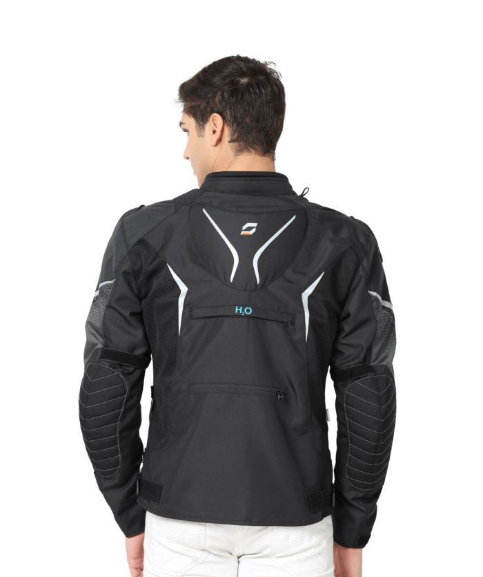 Solace Sabre Pro V5 Riding Jacket (Black / Grey / Neon) - Riders Junction
